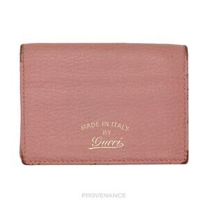 🔴 Gucci MII Pocket Organizer Wallet - Powder Pink